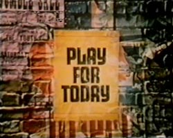 Play for Today, 1970: Frankly terrifying self-pasting poster animation. Didn't last long.