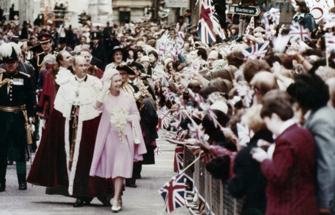 The Queen, yesterday - or indeed any day from the last 60 years